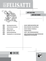 Felisatti SRF305/1800 Operating Instructions Manual