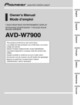 Pioneer AVD-W7900 Руководство пользователя