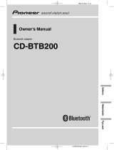 Pioneer CD-BTB200 Руководство пользователя