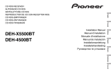 Pioneer DEH-X5500BT Инструкция по установке