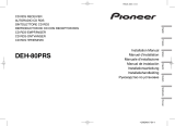 Pioneer DEH-80PRS Руководство пользователя