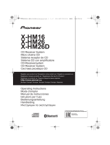 Pioneer X-HM26D Руководство пользователя