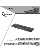 Gembird KB-P8 Руководство пользователя