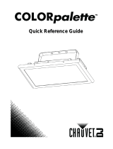 Chauvet COLORpalette Quick Reference Manual