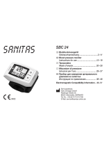 Sanitas SBC 24 Instructions For Use Manual