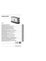 Morphy Richards 2 slice Fusion ‘long’ slot toaster Руководство пользователя