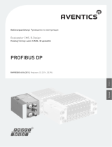 AVENTICS Buskoppler CMS, B-Design, PROFIBUS DP Инструкция по эксплуатации