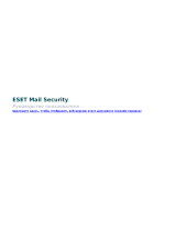 ESET Mail Security for Exchange Server 7.3 Инструкция по применению