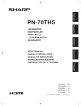 Sharp PN70TH5 Инструкция по применению