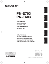 Sharp PN-E703 Инструкция по применению
