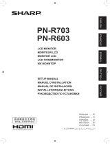 Sharp PN-R603 Инструкция по применению