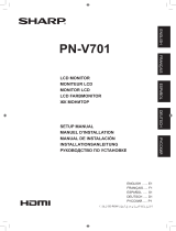 Sharp PN-V701 Инструкция по применению