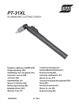 ESAB PT-31XL Plasma Arc Cutting Torch Руководство пользователя