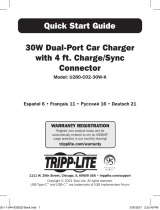 Tripp Lite Dual-Port Car Charger Инструкция по началу работы