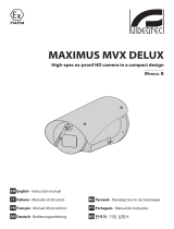 Videotec MAXIMUS MVX DELUX Руководство пользователя