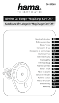 Hama 00187268 FC15 Wireless Car Charger Инструкция по применению