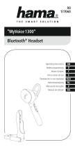 Hama 00177060 MyVoice 1300 Bluetooth Headset Инструкция по применению