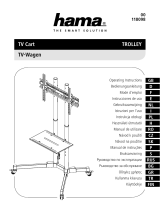 Hama 00118098 Trolley TV Cart Инструкция по применению