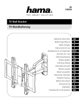 Hama 00118056 TV Wall Bracket Инструкция по применению