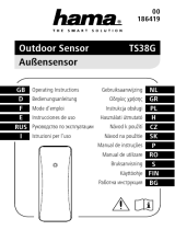 Hama 186419 Outdoor Sensor TS38G Инструкция по применению