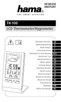 Hama TH-100 LCD Thermometer/Hygrometer Инструкция по применению