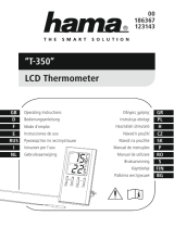 Hama T-350 LCD Thermometer Инструкция по применению