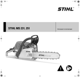 STIHL MS 231, 251 Руководство пользователя