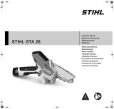 STIHL GTA 26 Руководство пользователя