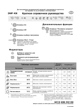 IKEA DWF 406 W Program Chart