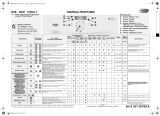 Whirlpool AWO 12563/1 Program Chart