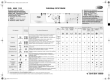 Whirlpool AWO 7131 Program Chart