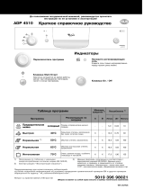 Whirlpool ADP 4510 WH Program Chart