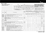 Whirlpool FL 5105/A Program Chart