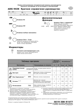 Whirlpool ADG 9536 Program Chart