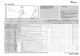 Whirlpool AWT 2284 Program Chart