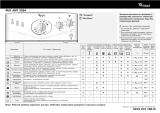 Whirlpool AWT 2284 Program Chart