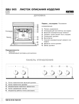 IKEA SBU 905 S Program Chart