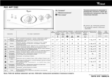 Whirlpool AWT 2262 Program Chart