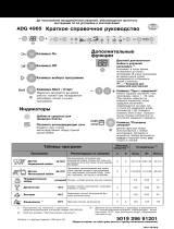 Whirlpool ADG 4966 M Program Chart