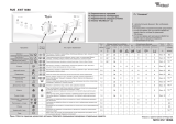 Whirlpool AWT 5080 Program Chart