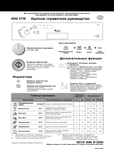 Whirlpool ADG 6756 IXM Program Chart