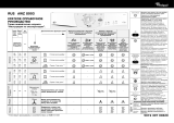 Whirlpool AWZ 8993 Program Chart