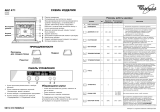 Whirlpool AKZ 471 NB Program Chart