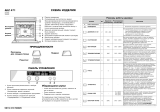 Whirlpool AKZ 471 NB Program Chart