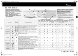 Whirlpool AWM 8105/2 Program Chart