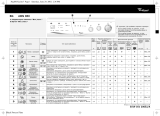 Whirlpool AWG 860 Program Chart