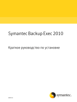 Dell Symantec Backup Exec Инструкция по началу работы