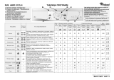 Whirlpool AWM 8125/4 Program Chart