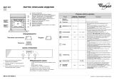 Whirlpool AKZ 421 IX Program Chart