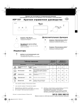 Whirlpool ADP 557 WH Program Chart